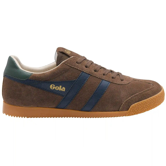 Gola Classics Men's Elan Sneakers - Otter/Navy/Evergreen