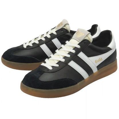 Gola Classics Men's Cyclone Leather Sneakers - Black/White/Gum