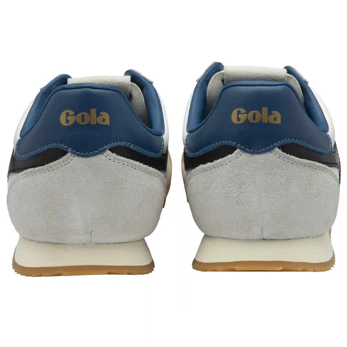 Gola Classics Men's Europa Leather Sneakers - White/Black/Marine Blue