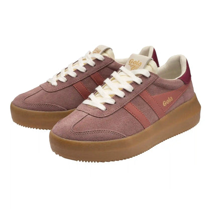 Gola Classics Women's Athena Sneakers - Brownrose/Clay/Cerise/Gum