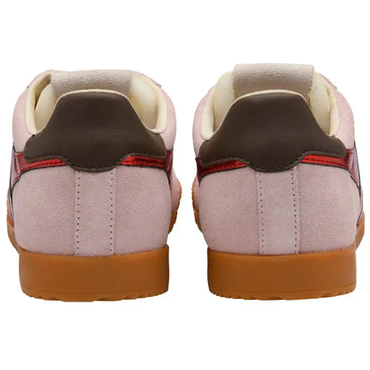 Gola Classics Women's Elan Glitz Sneakers - Rose/Red/Dark Brown