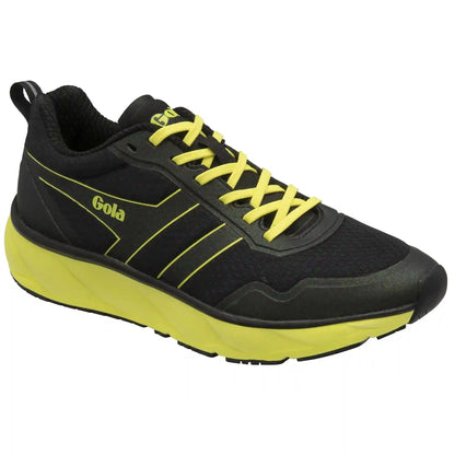 Gola Performance Men's Typhoon Sneakers - Black/Volt
