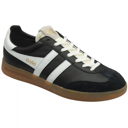 Gola Classics Men's Cyclone Leather Sneakers - Black/White/Gum