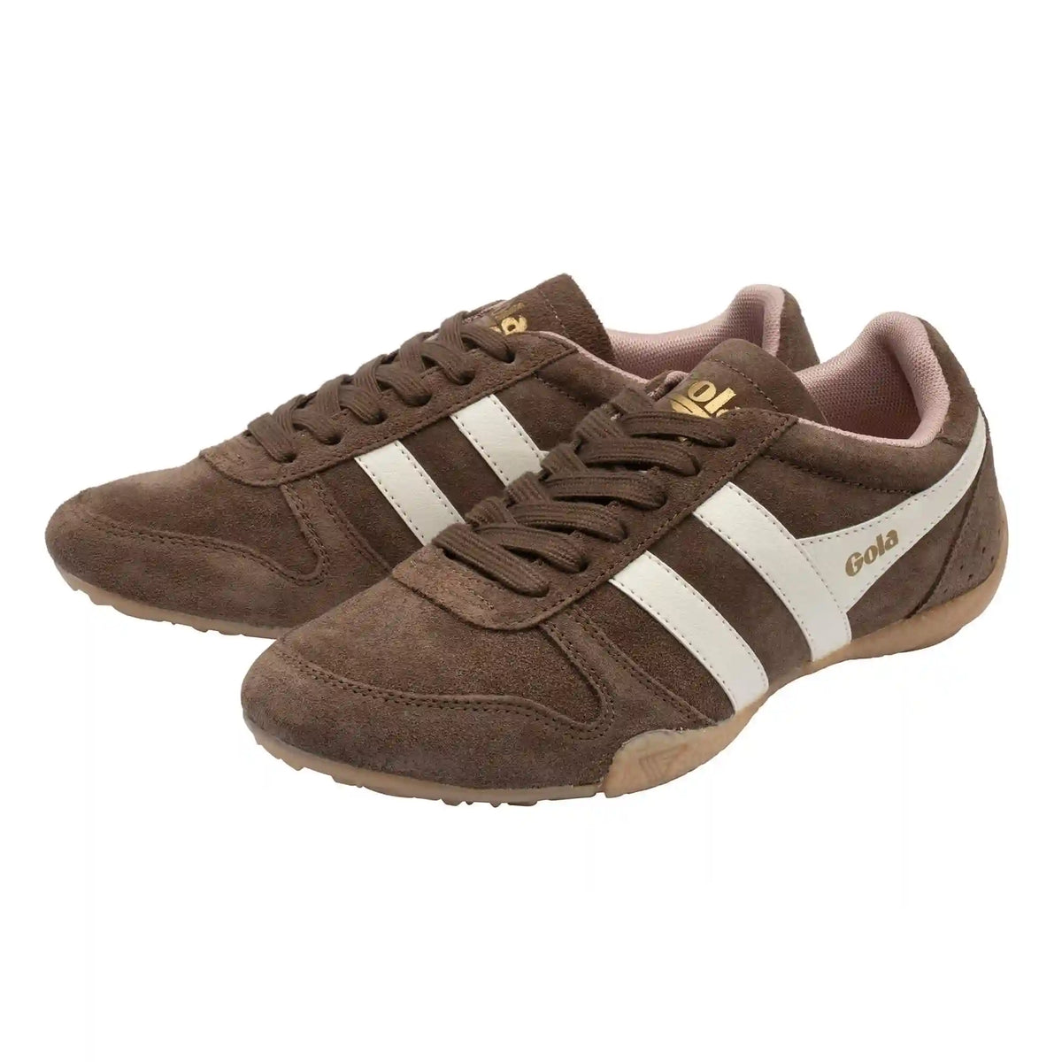 Gola Classics Women's Chase Sneakers - Otter/Off White/Chalk Pink/Gum