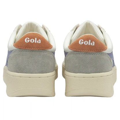 Gola Classics Women's Grandslam Trident Sneakers - White/Lavender/Terracotta