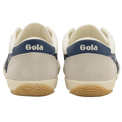 Gola Classics Men's Badminton Plimsoll Sneakers - Off White/Baltic