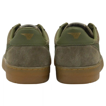 Gola Classics Men's Hawk Suede '86 Sneakers - Khaki/Gum