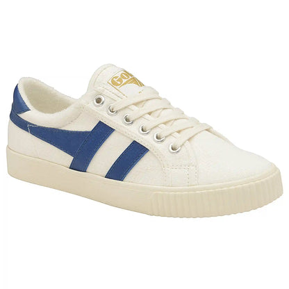 Vegan Gola Classics Women's Tennis Mark Cox Sneakers - Off White/Vintage Blue