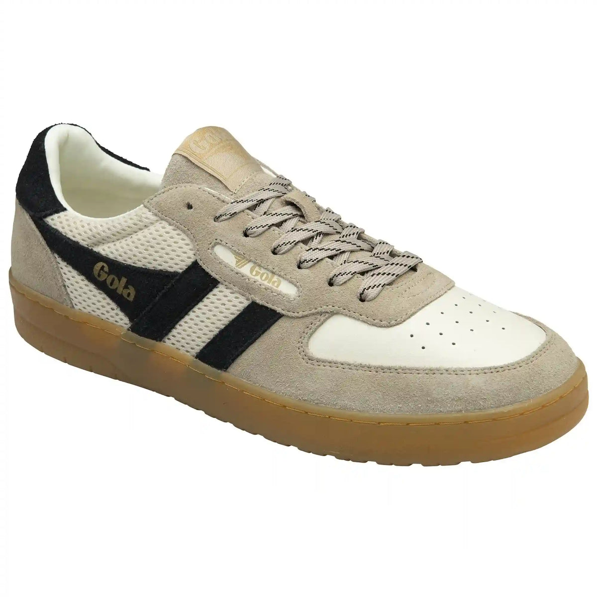 Gola Classics Men's Hawk '83 Sneakers - Off White/Bone/Black/Gum