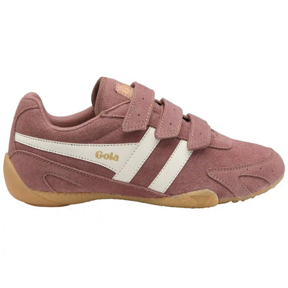 Gola Classics Women's Connect Suede Strap Sneakers - Brownrose/Off White/Gum