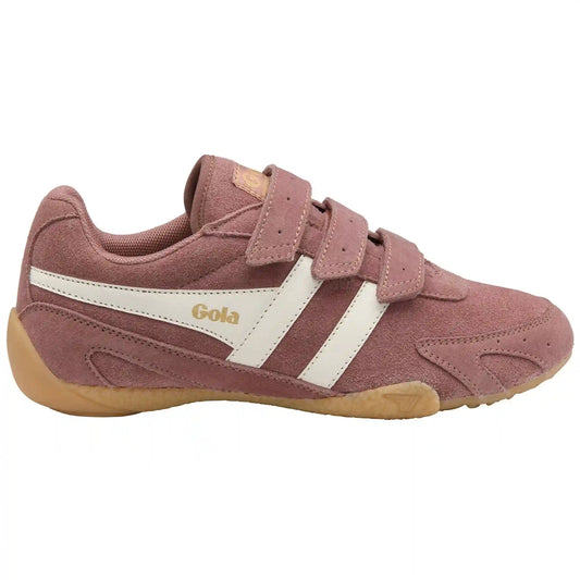 Gola Classics Women's Connect Suede Strap Sneakers - Brownrose/Off White/Gum
