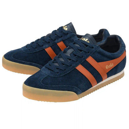 Gola Classics Men's Apollo Sneakers - Navy/Moody Orange/Gum