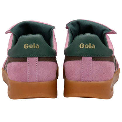 Gola Classics Women's Stadia '86 Sneakers - Candy/Dark Brown/Evergreen/Gum