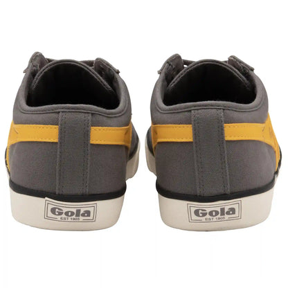 Vegan Gola Classics Men's Comet Plimsoll Sneakers - Ash/Sun/Black