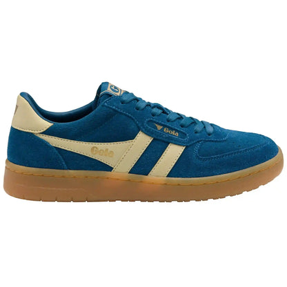 Gola Classics Women's Hawk Suede '86 Sneakers - Marine Blue/Buttermilk/Gum