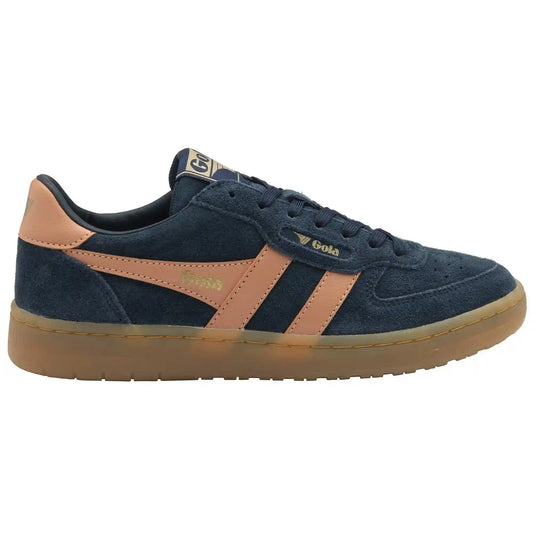 Gola Classics Women's Hawk Suede '86 Sneakers - Navy/Terracotta/Gum