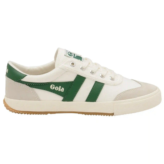 Gola Classics Women's Badminton Sneakers - Off White/Green