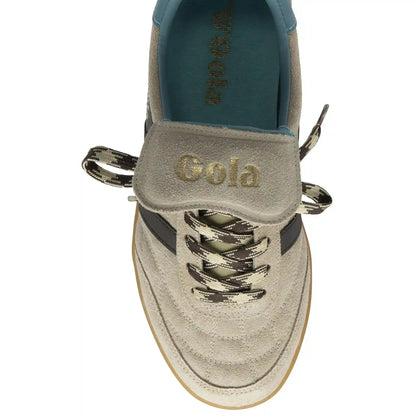 Gola Classics Women's Stadia '86 Sneakers - Bone/Mocha/Ocean/Gum