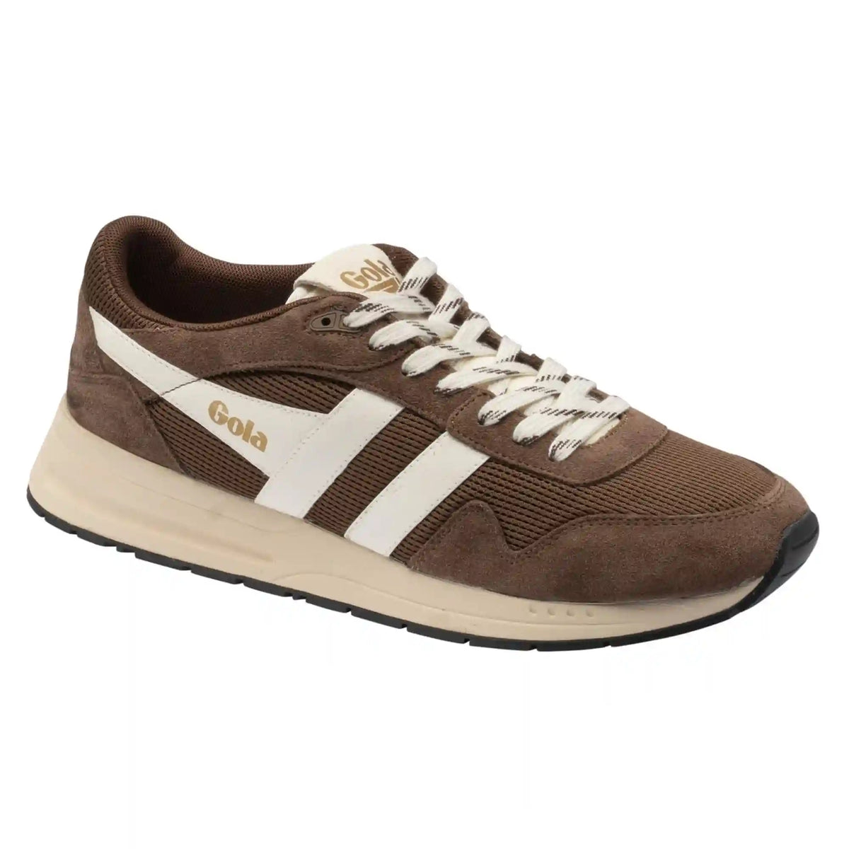 Gola Classics Men's Delta Sneakers - Otter/Off White