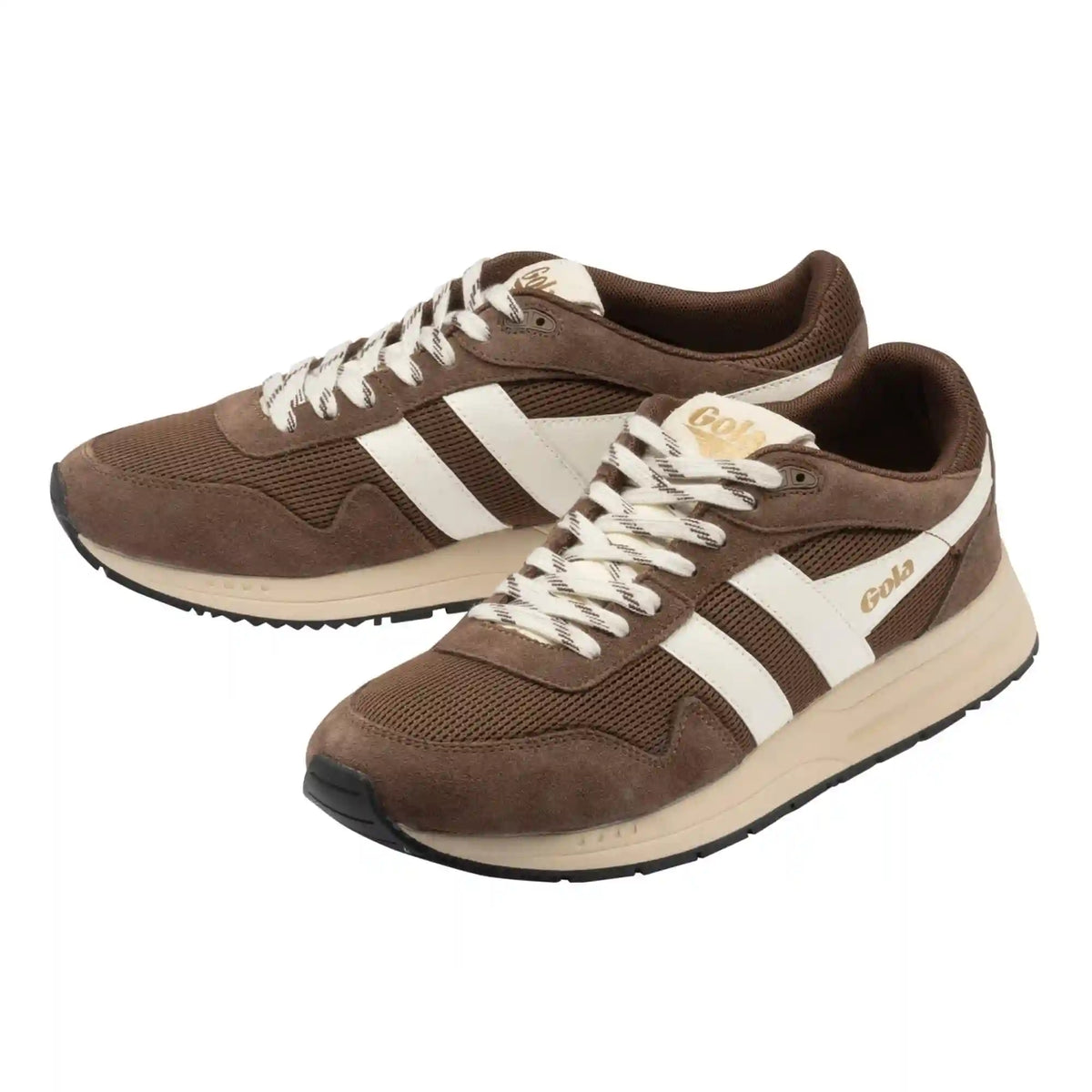 Gola Classics Men's Delta Sneakers - Otter/Off White