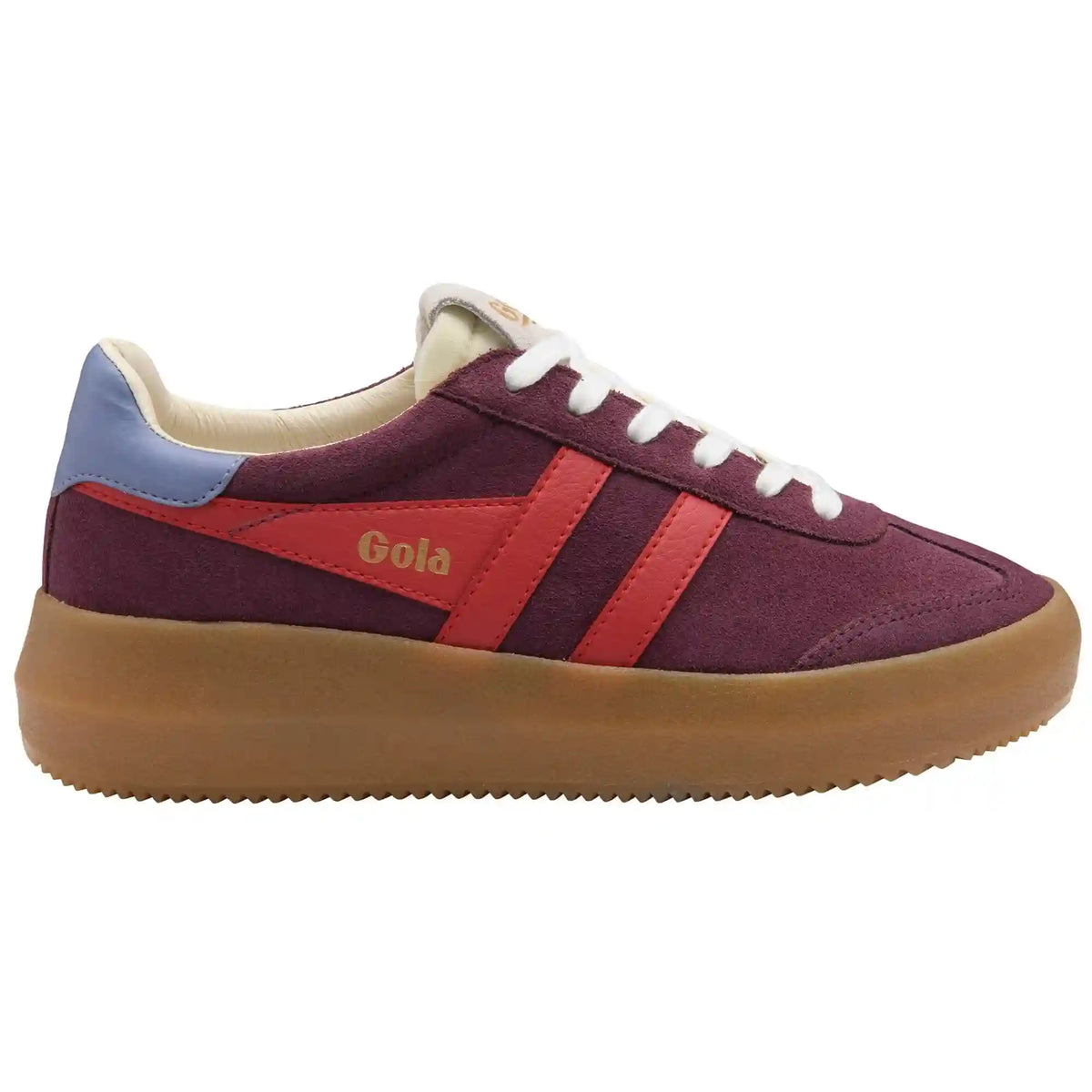 Gola Classics Women's Athena Sneakers - Windsor Wine/Red/Lavender/Gum