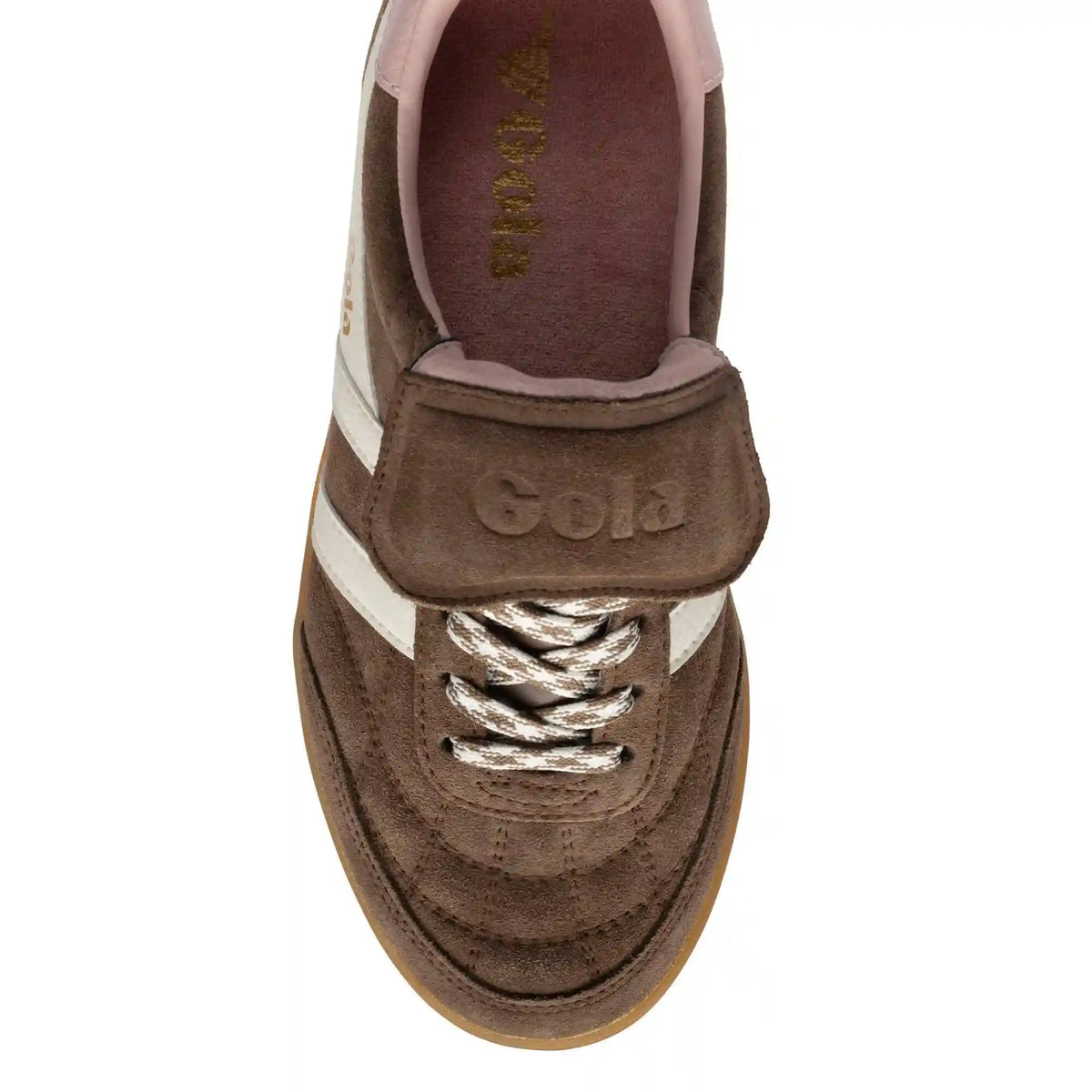 Gola Classics Women's Stadia '86 Sneakers - Otter/Off White/Chalk Pink/Gum