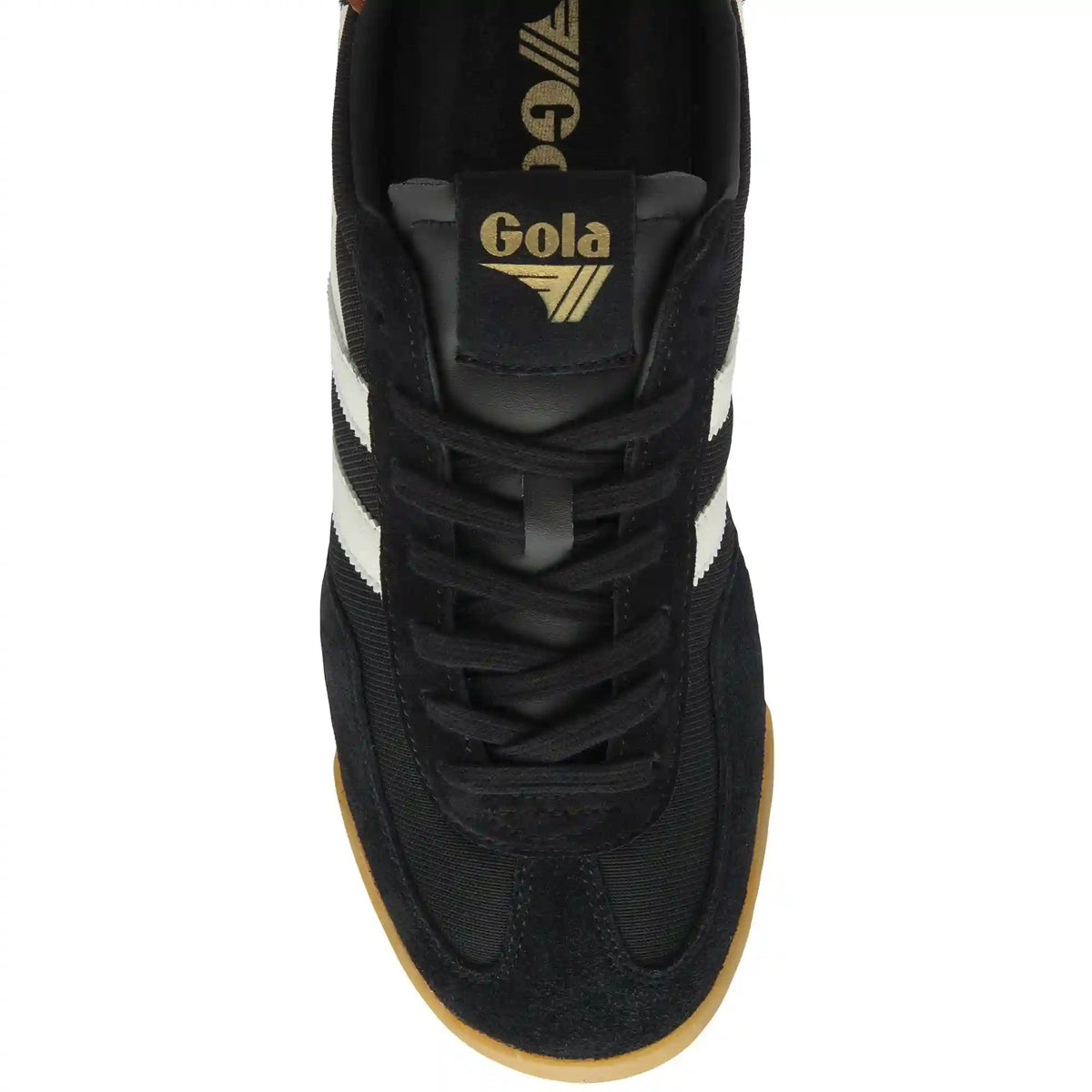 Gola Classics Men's Europa Sneakers - Black/Off White/Moody Orange