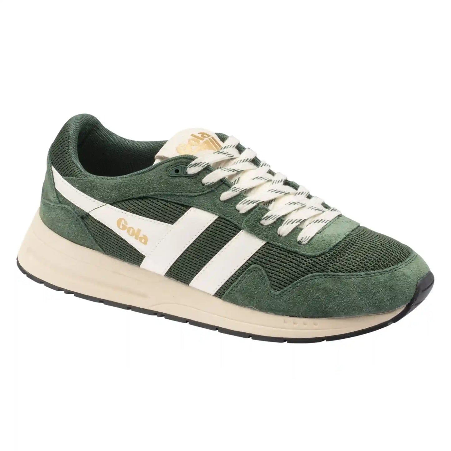 Gola Classics Men's Delta Sneakers - Evergreen/Off White