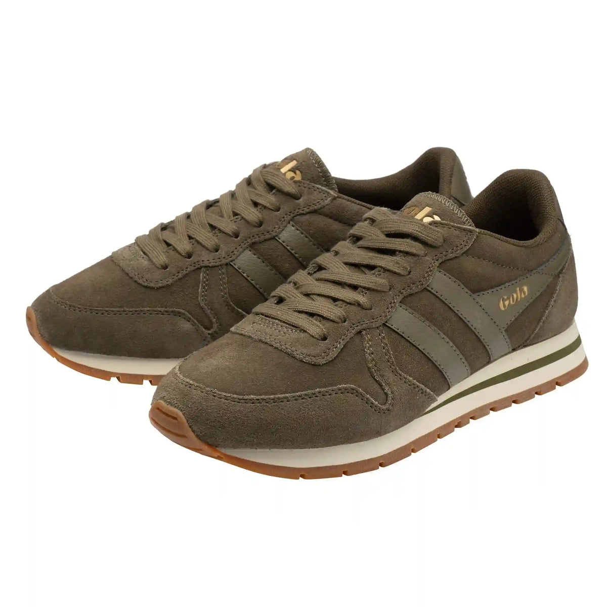 Gola Classics Women's Daytona Suede Sneakers - Khaki