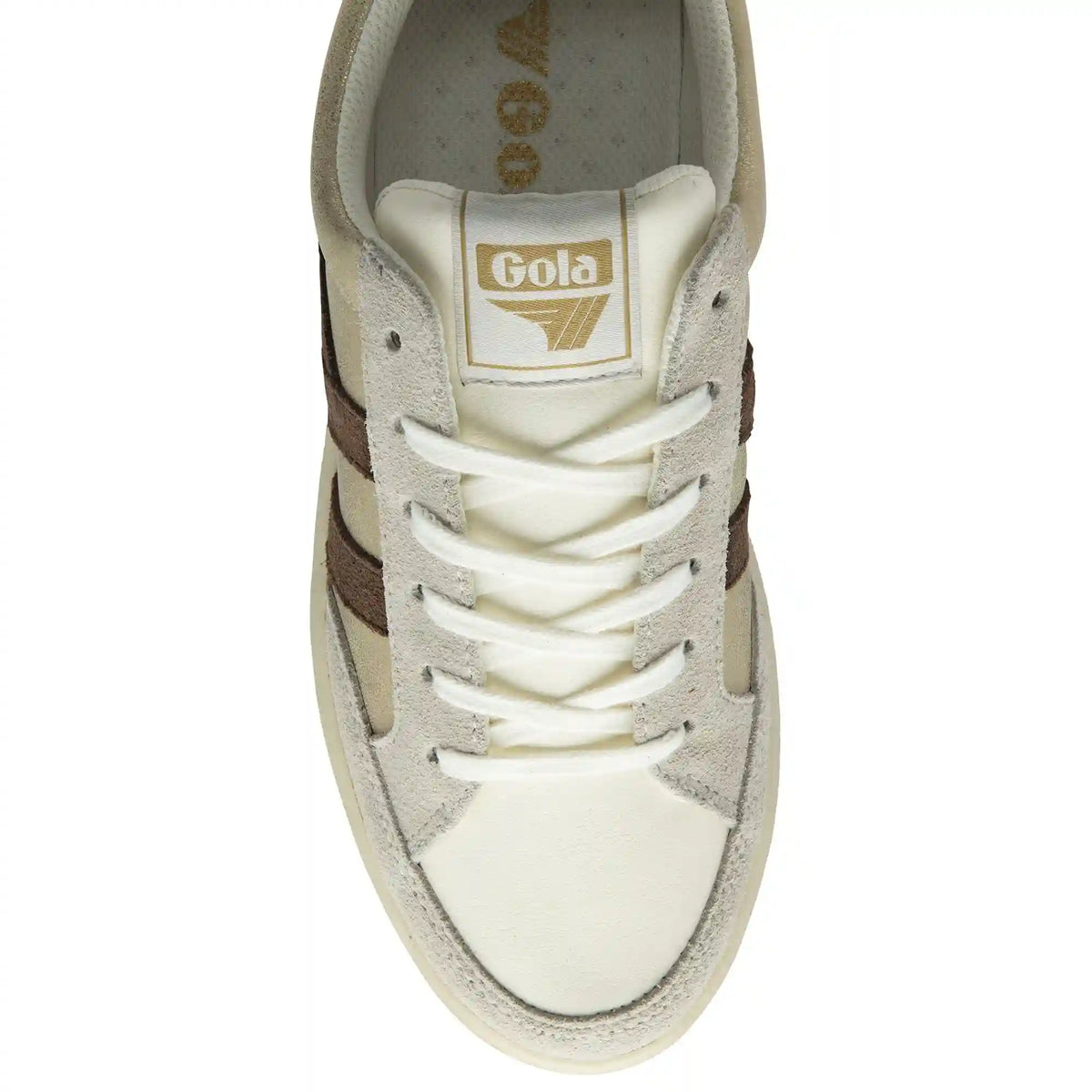 Gola Classics Women's Superslam Blaze Sneakers - Gold/Dark Brown/Cameo