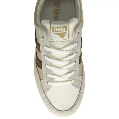 Gola Classics Women's Superslam Blaze Sneakers - Gold/Dark Brown/Cameo