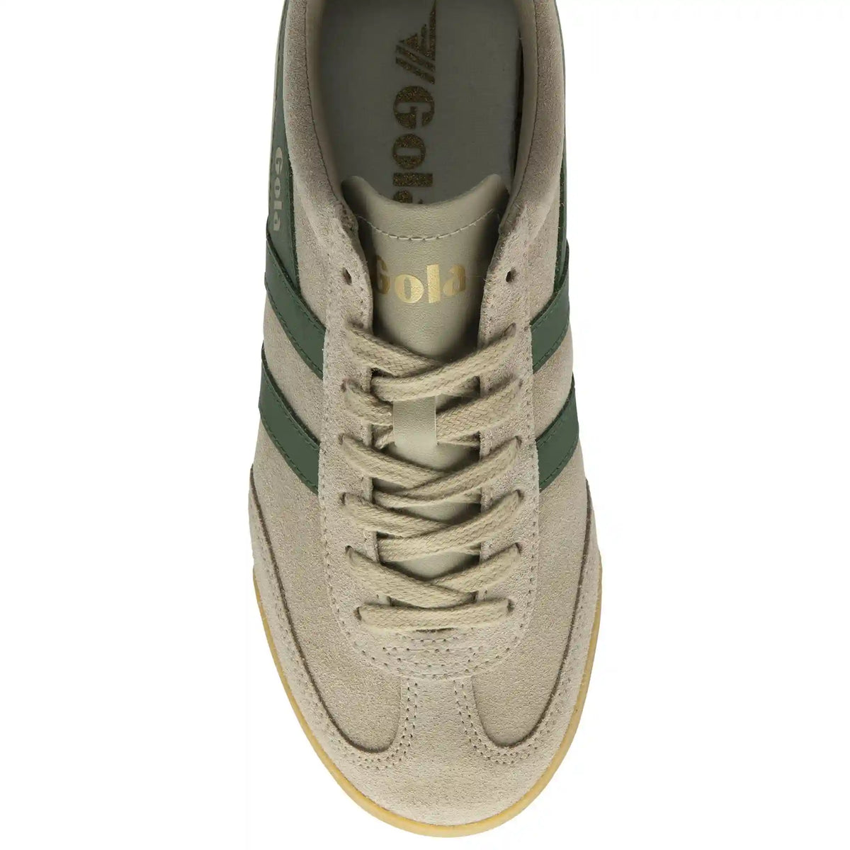 Gola Classics Women's Apollo Sneakers - Bone/Garden Green/Gum