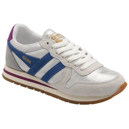 Gola Classics Women's Daytona Blaze Sneakers - White/Sapphire/Foxglove