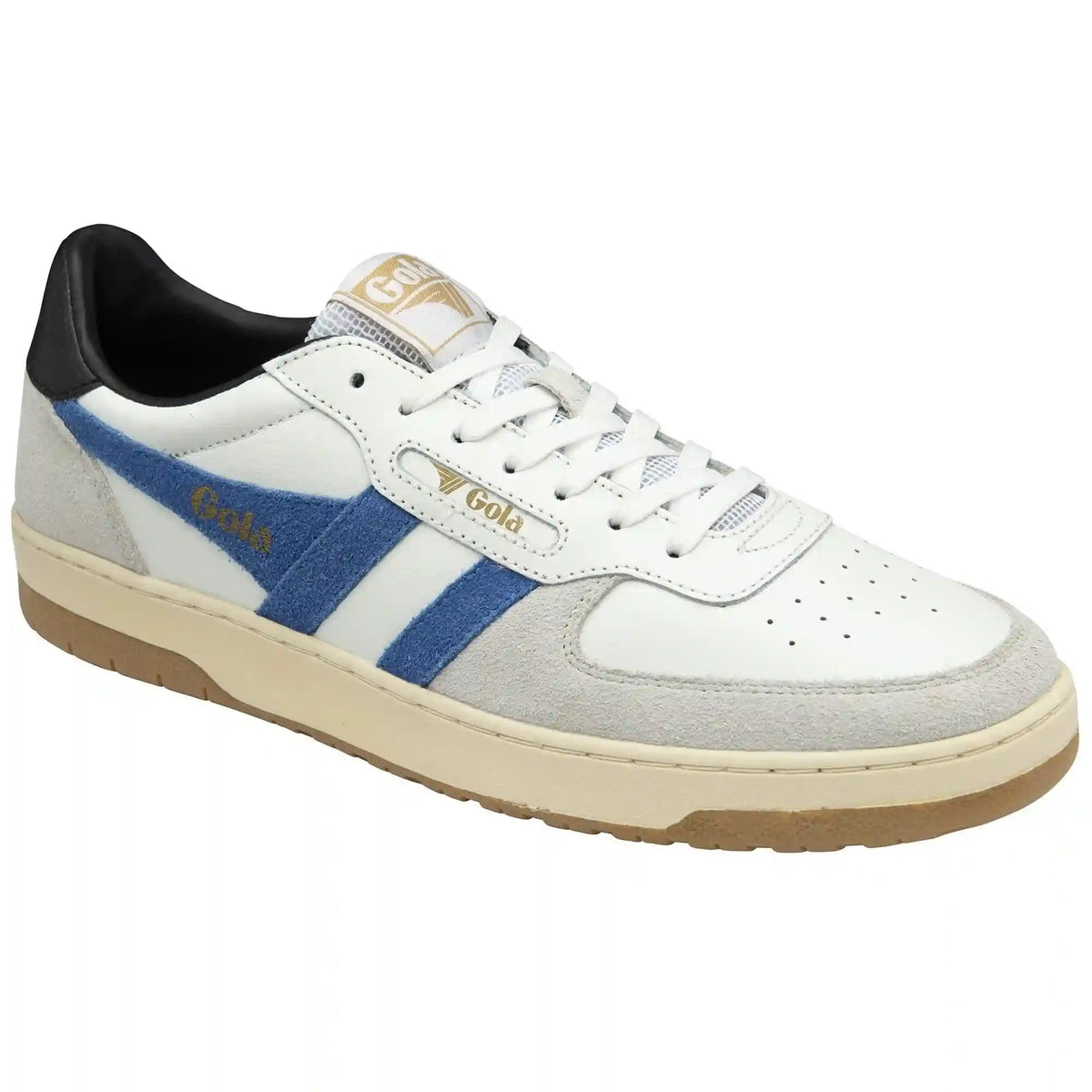Gola Classics Men's Hawk Sneakers - White/Sapphire/Black