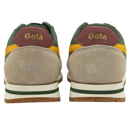 Gola Classics Men's Daytona Chute Sneakers - Evergreen/Bone/Sun