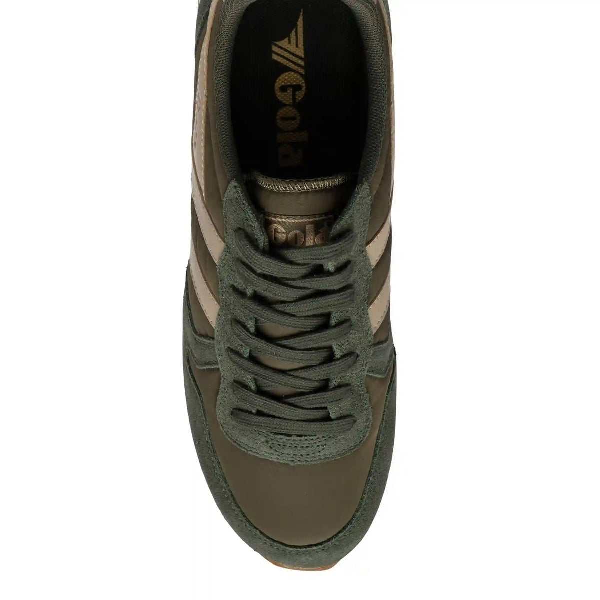 Gola Classics Men's Daytona Chute Sneakers - Dark Khaki/Bone