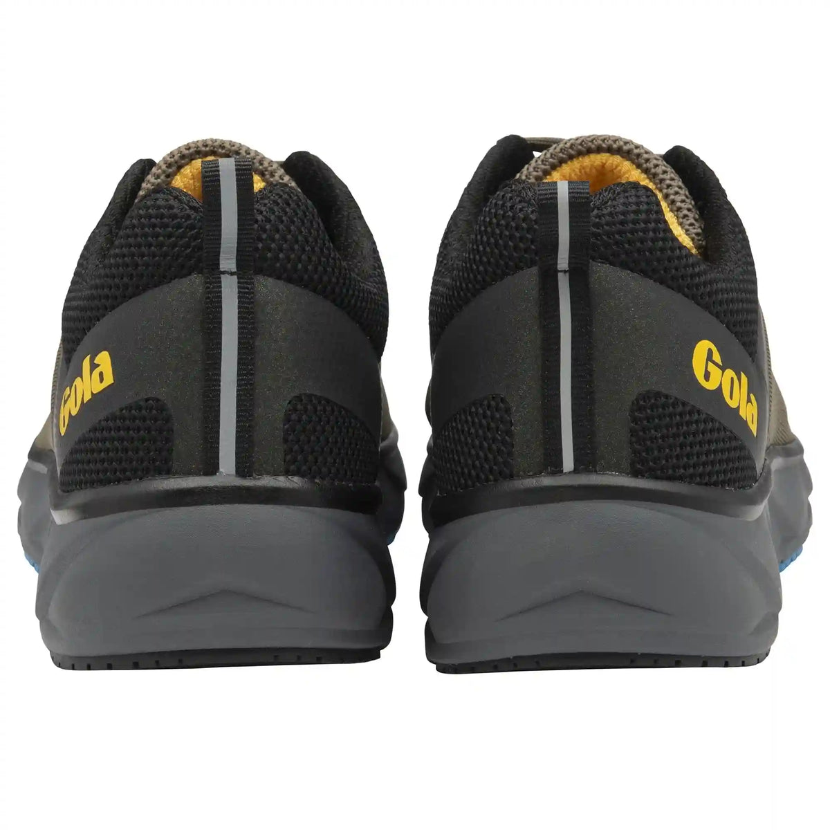Gola Performance Men's Ultra Speed Sneakers - Khaki/Black/Sun