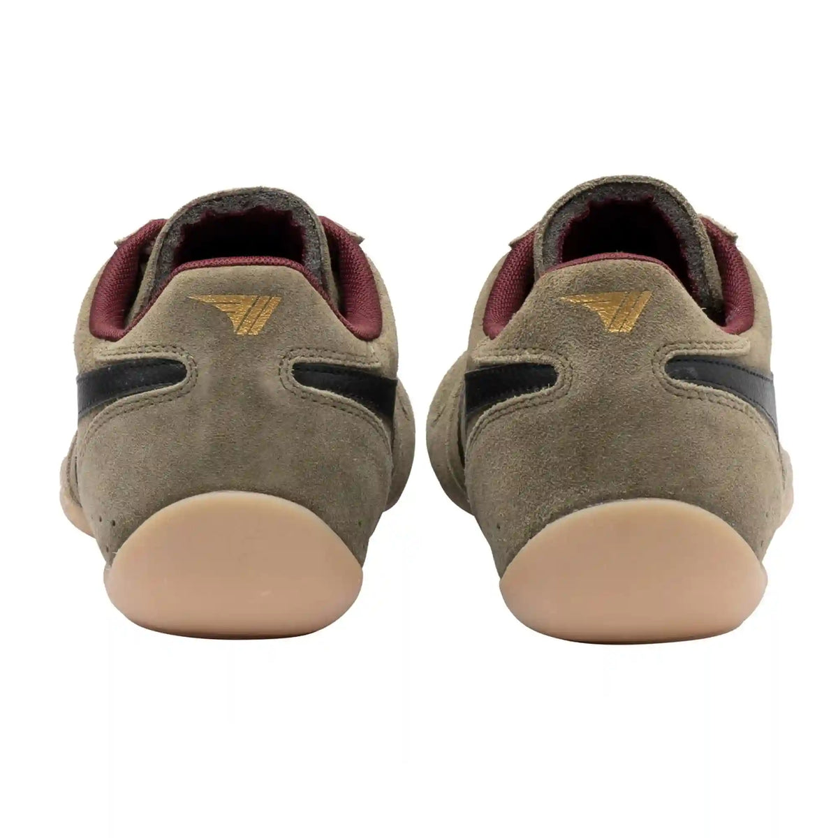 Gola Classics Men's Chase Sneakers - Khaki/Black/Burgundy/Gum