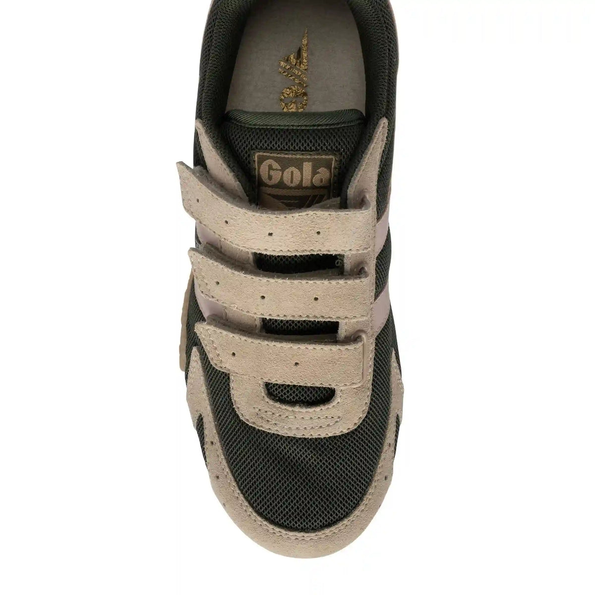 Gola Classics Women's Connect Strap Sneakers - Dark Khaki/Bone/Chalk Pink/Gum