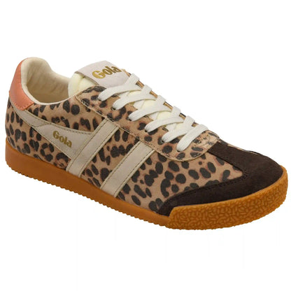 Gola Classics Women's Elan Safari Sneakers - Leopard/Mocha/Gold/Terracotta