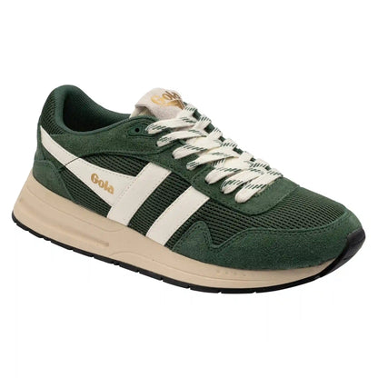 Gola Classics Women's Delta Sneakers - Evergreen/Off White