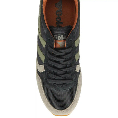 Gola Classics Men's Daytona Sneakers - Black/Rhino/Khaki