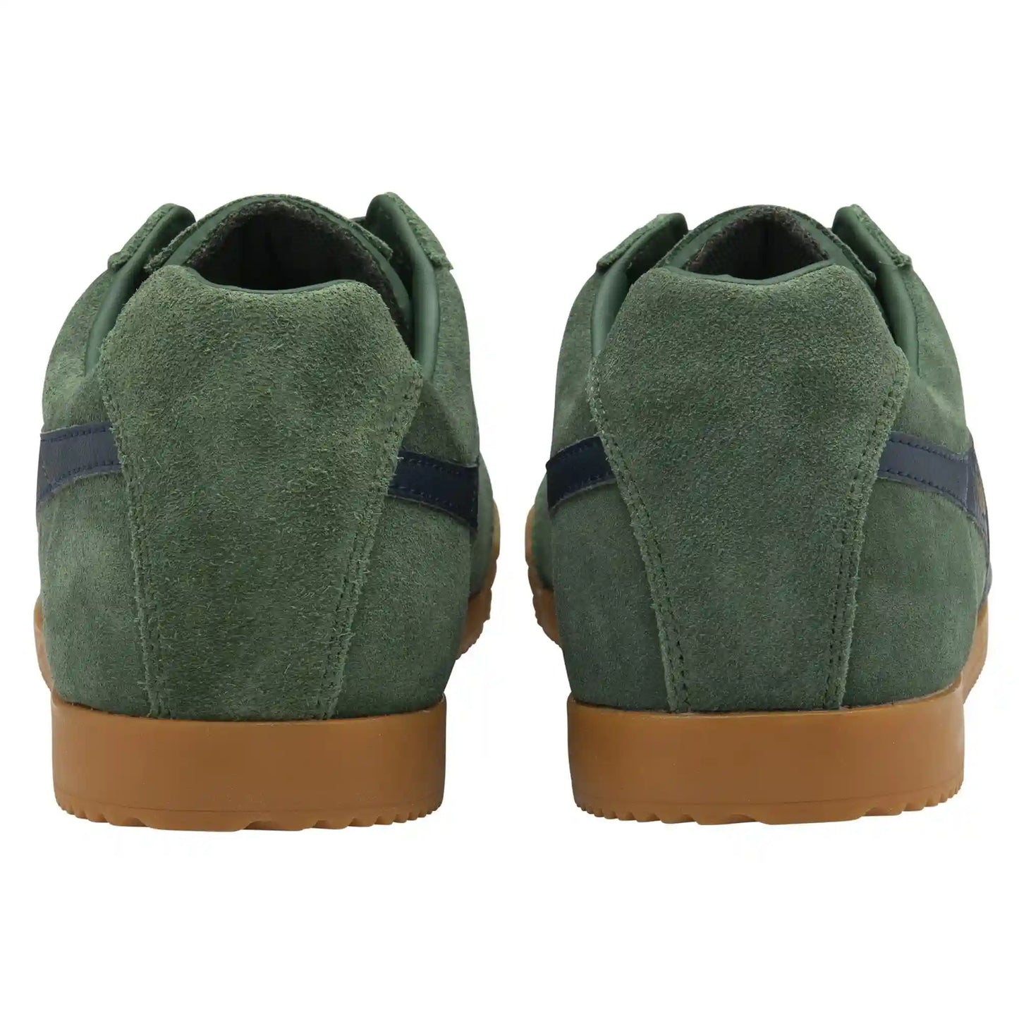 Gola Classics Men's Harrier Suede Sneakers - Evergreen/Navy