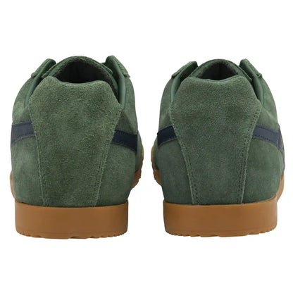 Gola Classics Men's Harrier Suede Sneakers - Evergreen/Navy