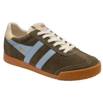 Gola Classics Women's Elan Sneakers - Khaki/Air/Buttermilk