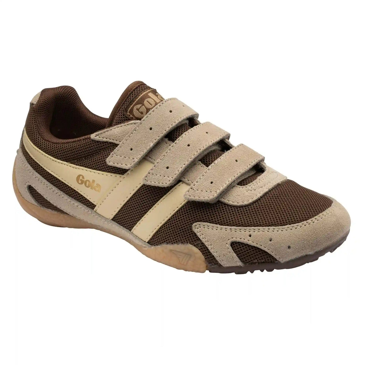 Gola Classics Women's Connect Strap Sneakers - Otter/Bone/Buttermilk/Gum
