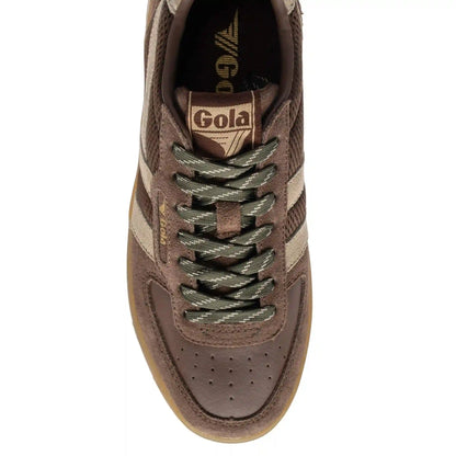 Gola Classics Women's Hawk '83 Sneakers - Root/Bone/Evergreen/Gum