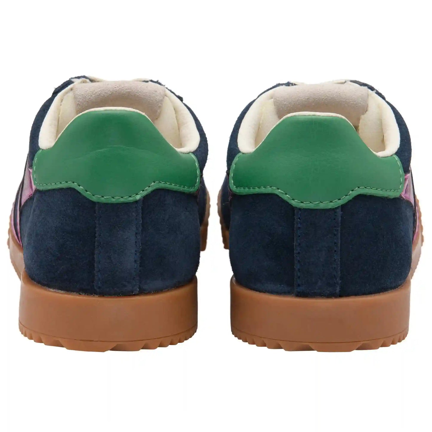 Gola Classics Kids' Elan Glitz Sneakers - Navy/Fuchsia/Emerald