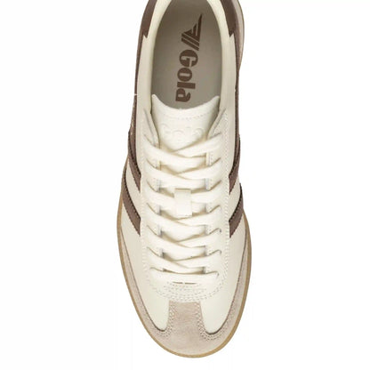 Gola Classics Men's Viper Leather Sneakers - Off White/Bone/Otter/Gum