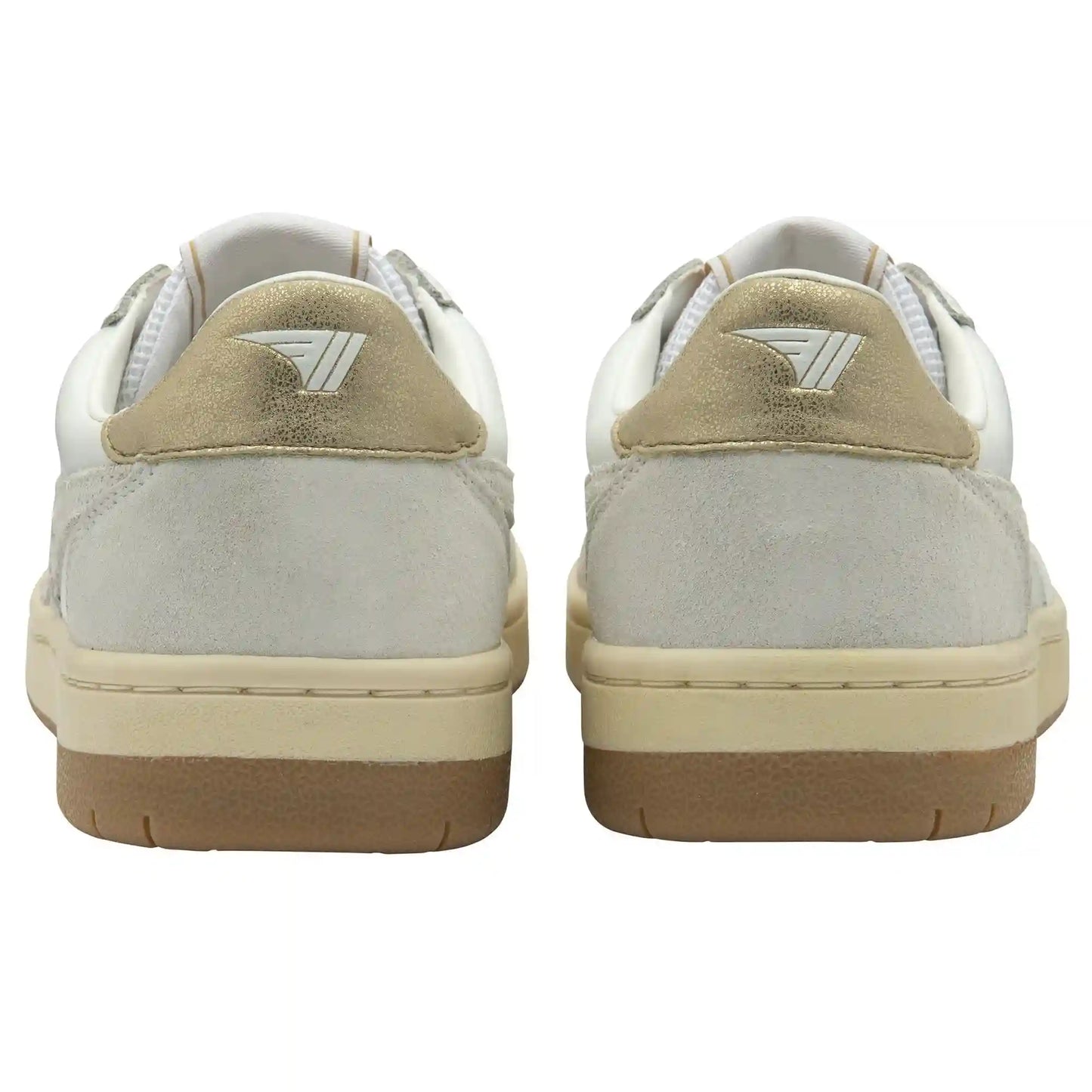 Gola Classics Women's Hawk Sneakers - White/White/Gold